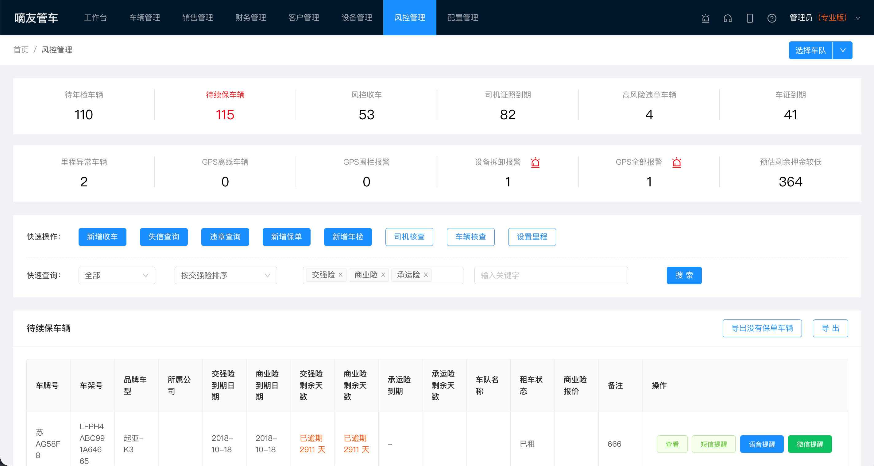 风控管理