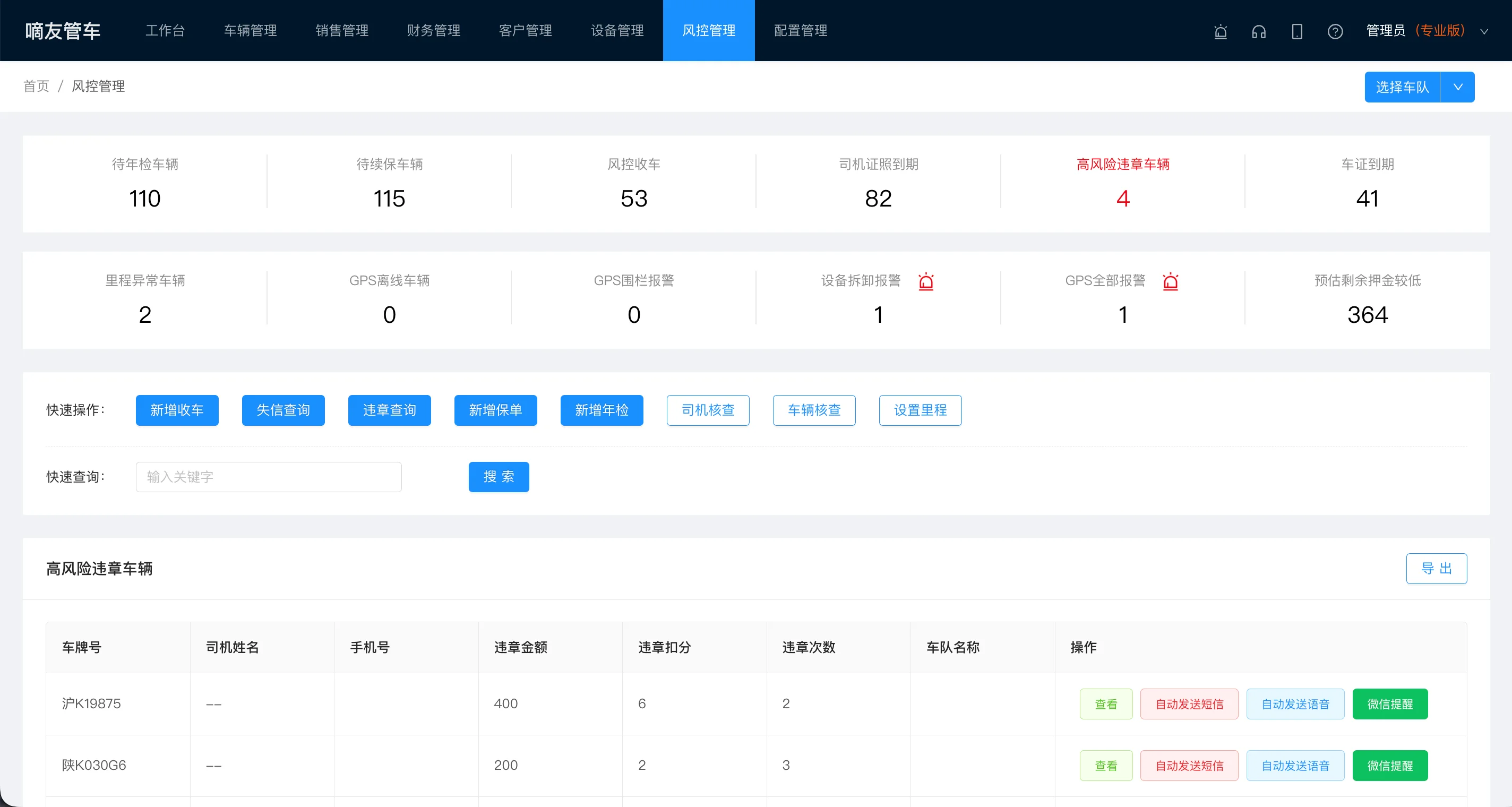 风控管理